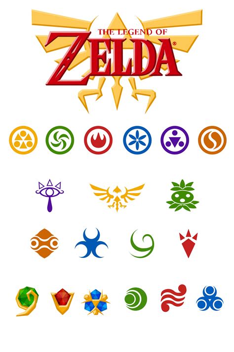 zelda symbols